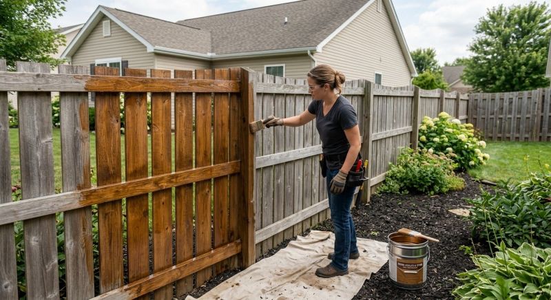Cedar Fence Sealing in Redmond, WA