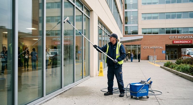 Medical Center Window Cleaning in Baltimore, MD