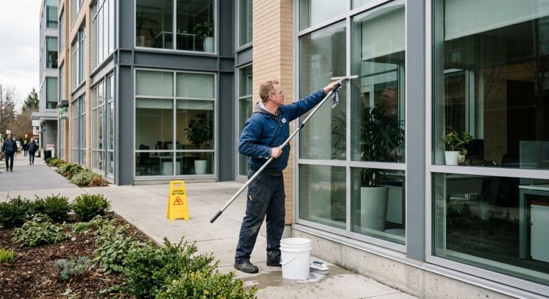 Office Building Window Washing in Baltimore, MD