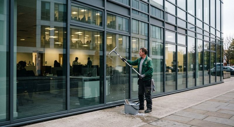 Commercial Window Washing in Newark, DE