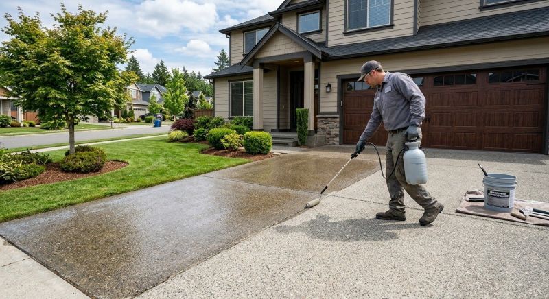 Paver Driveway Sealing in Renton, WA