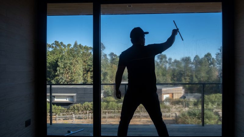 Products For Storefront Window Cleanings in use
