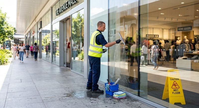 Shopping Mall Window Cleaning in Denver, CO