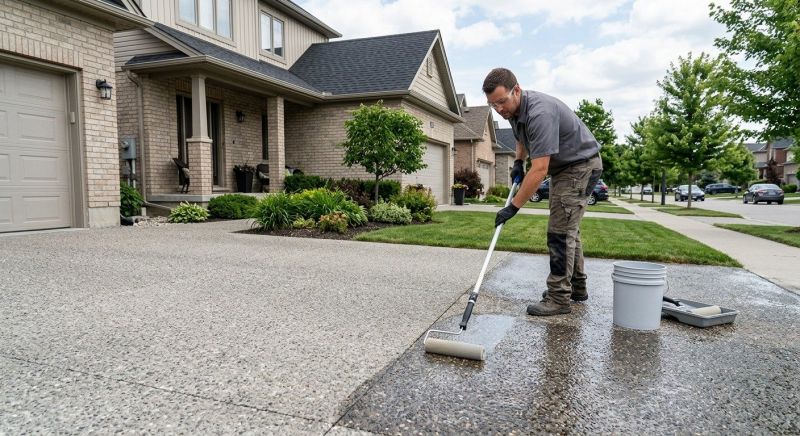 Stamped Concrete Sealing in Tacoma, WA