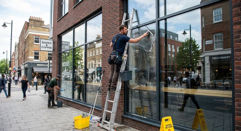 Storefront Window Cleaning in Newark, DE